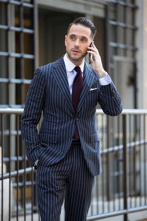 chanel pinstripe power suit|blue pinstripe suit.